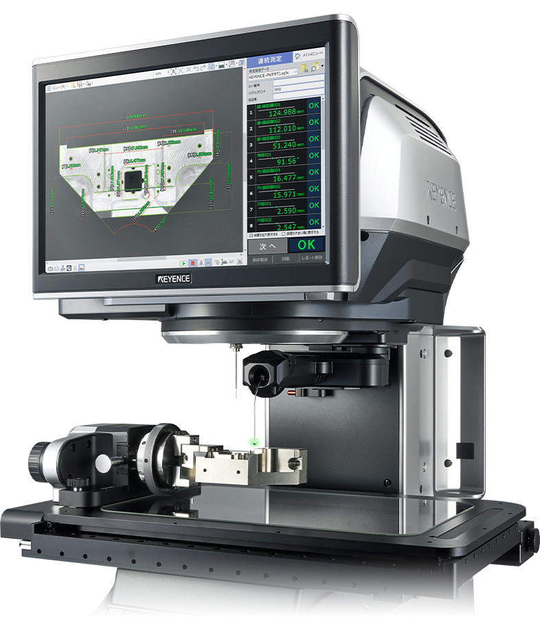 測定を変えるとものづくりが変わる | 画像寸法測定器 IM-8000シリーズ | キーエンス