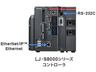 変位計・寸法測定器 | ネットワークの接続事例の紹介 | 接続.com | キーエンス