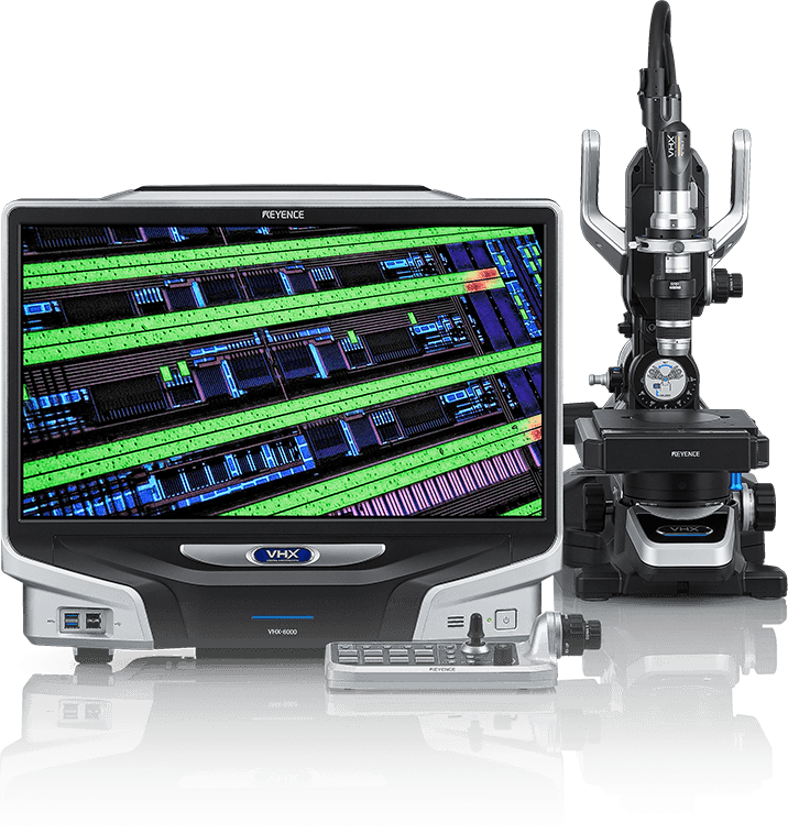 デジタルマイクロスコープ VHX-6000 「最適」な観察・測定を「快適」な操作で | キーエンス