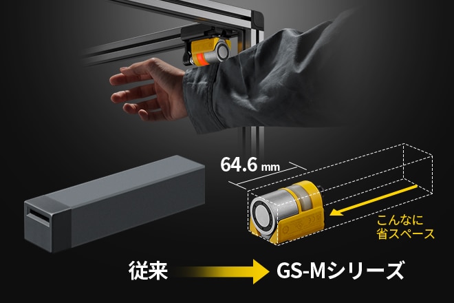 電磁力で「挿さずに」ロック。閉まらない、開かないを解決。 | 小型