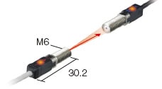 ラインナップ : 汎用タイプデジタルレーザセンサ : 透過型 | キーエンス