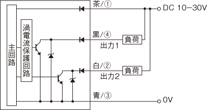 入出力回路図 : アンプ内蔵型光電センサ | キーエンス