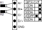 NR-ST04 への配線