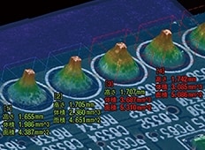 3次元カメラ（XT）：はんだ高さ・体積検査