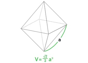 正八面体の体積