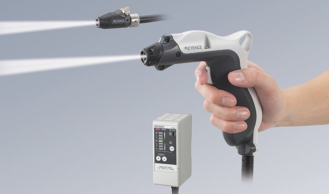 ガンアタッチメント装着時の「SJ-M400」