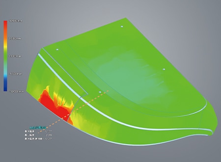 「WMシリーズ」による3D CAD比較、輪郭測定