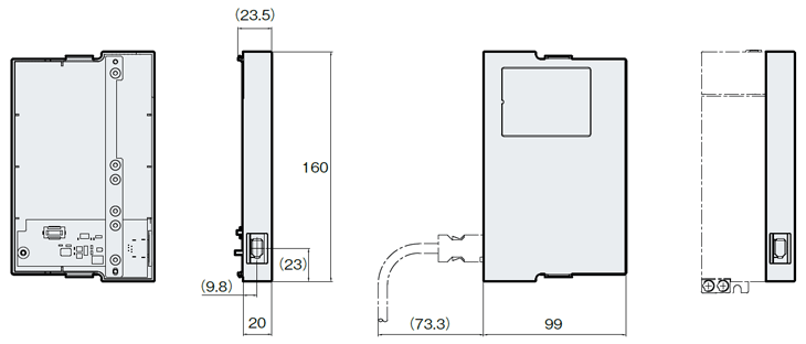 外形寸法図 : ACサーボシステム | キーエンス