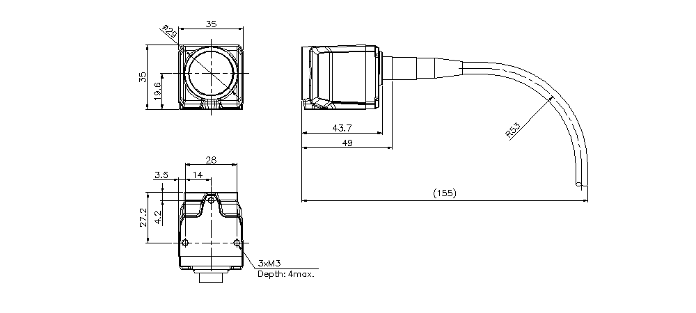 KV-CA1H_02 Dimension