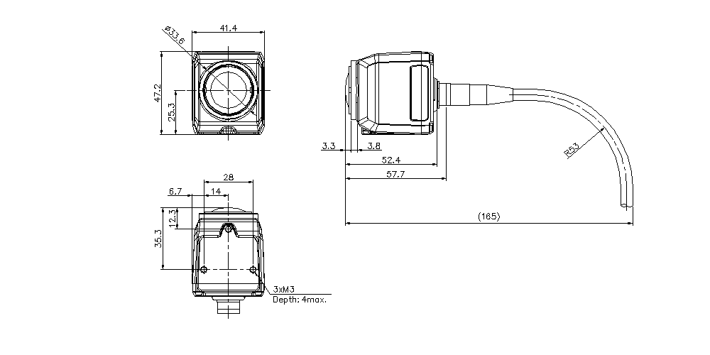 KV-CA1W_02 Dimension