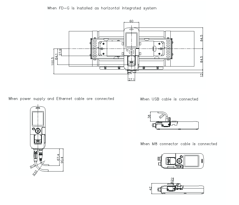 FD-G125 Dimension