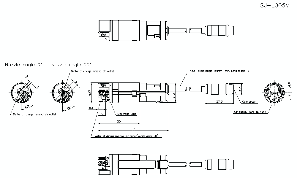 SJ-L005M Dimension