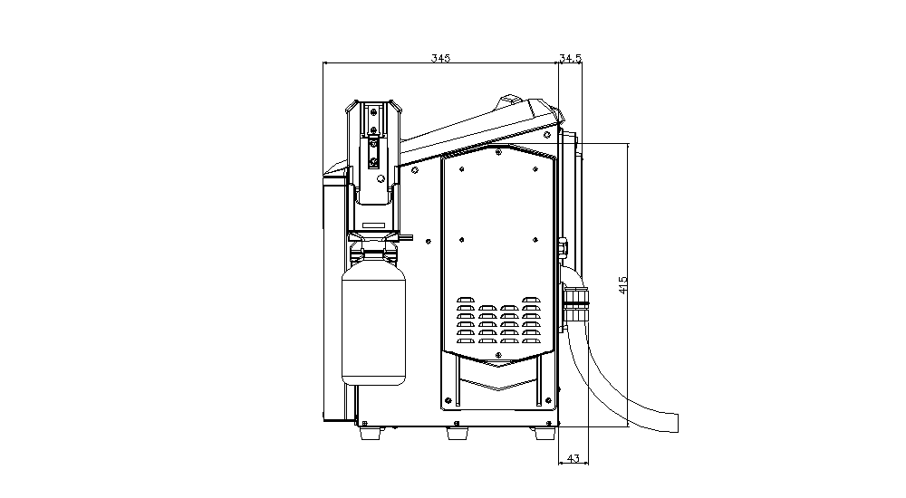 MK-G1000/MF/PW/PY/SA/SF/G1100/GE100/D1A Dimension 03