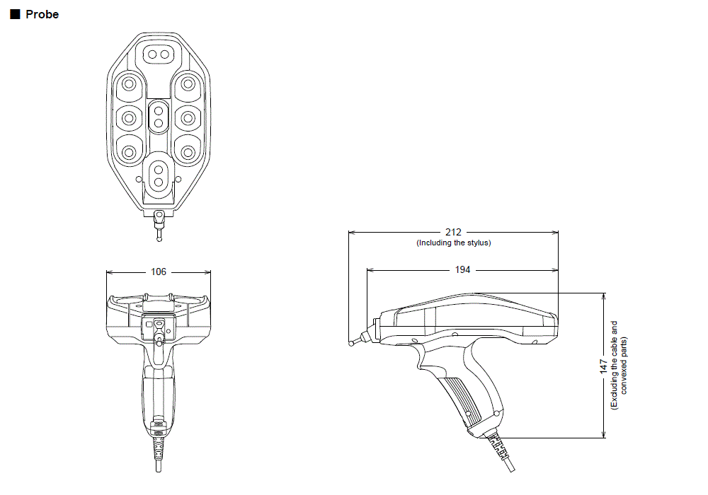 XM-P2000 Dimension