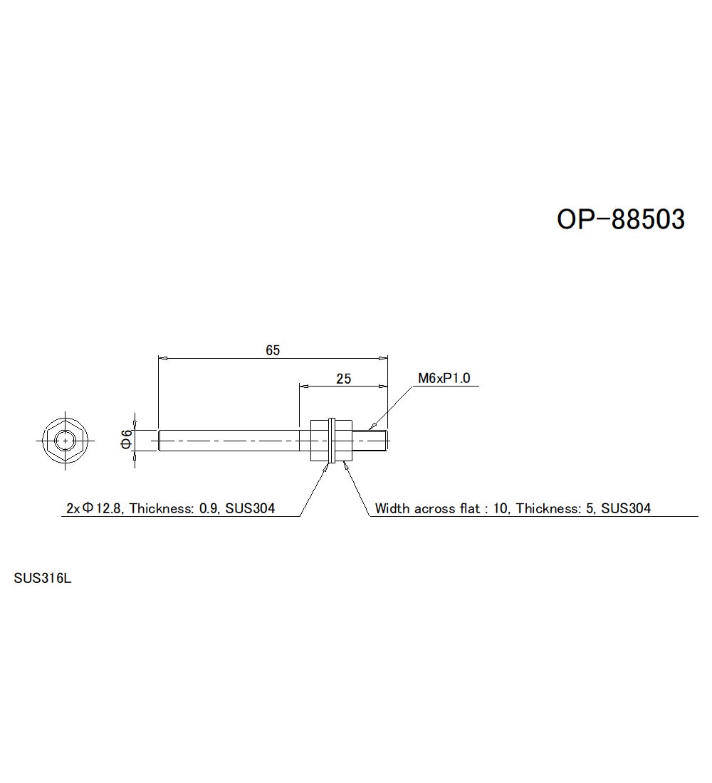 OP-88503 Dimension