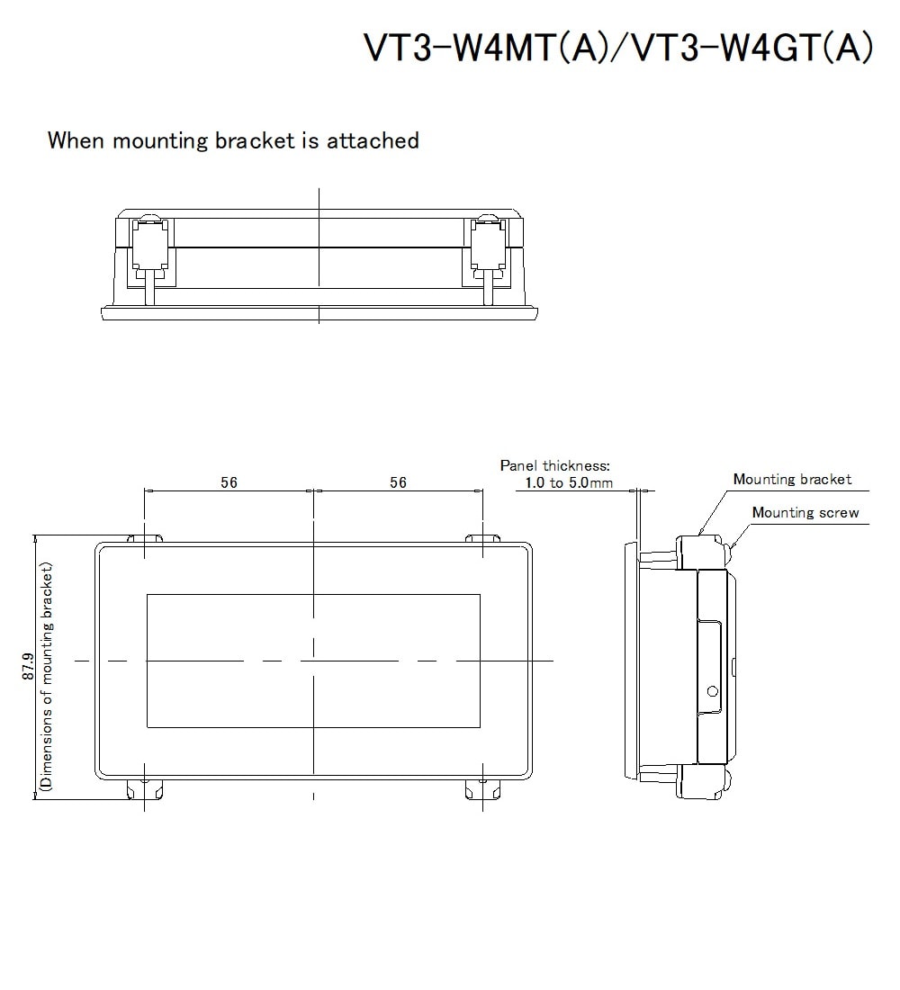 VT3-W4MT(A)/W4GT(A) Dimension 01