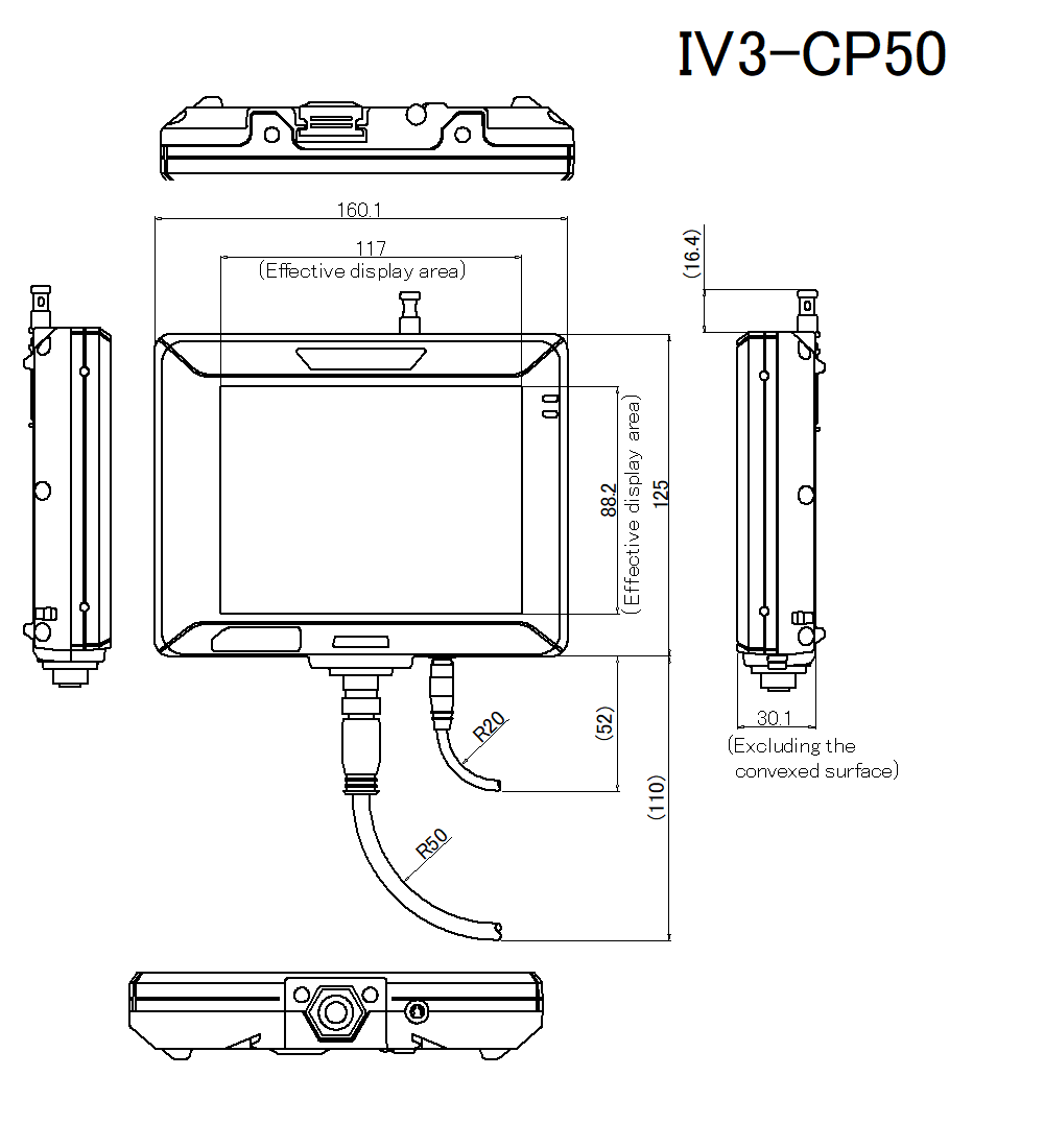 IV3-CP50 Dimension