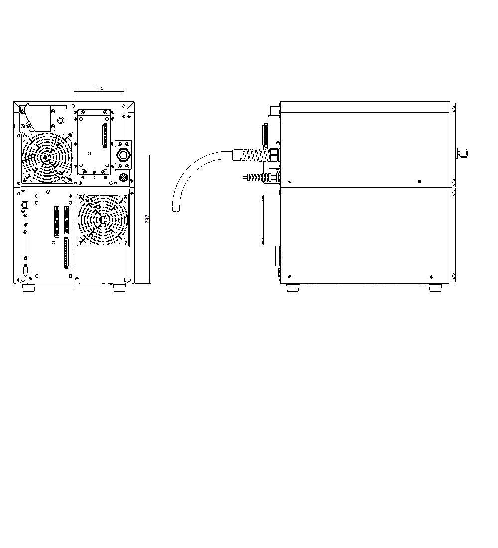 MD-X2050A/C2A/C2B Dimension