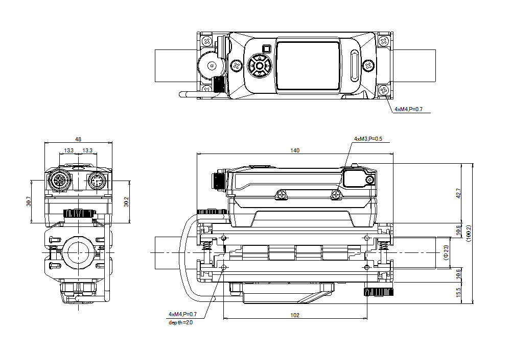 FD-H22F Dimension