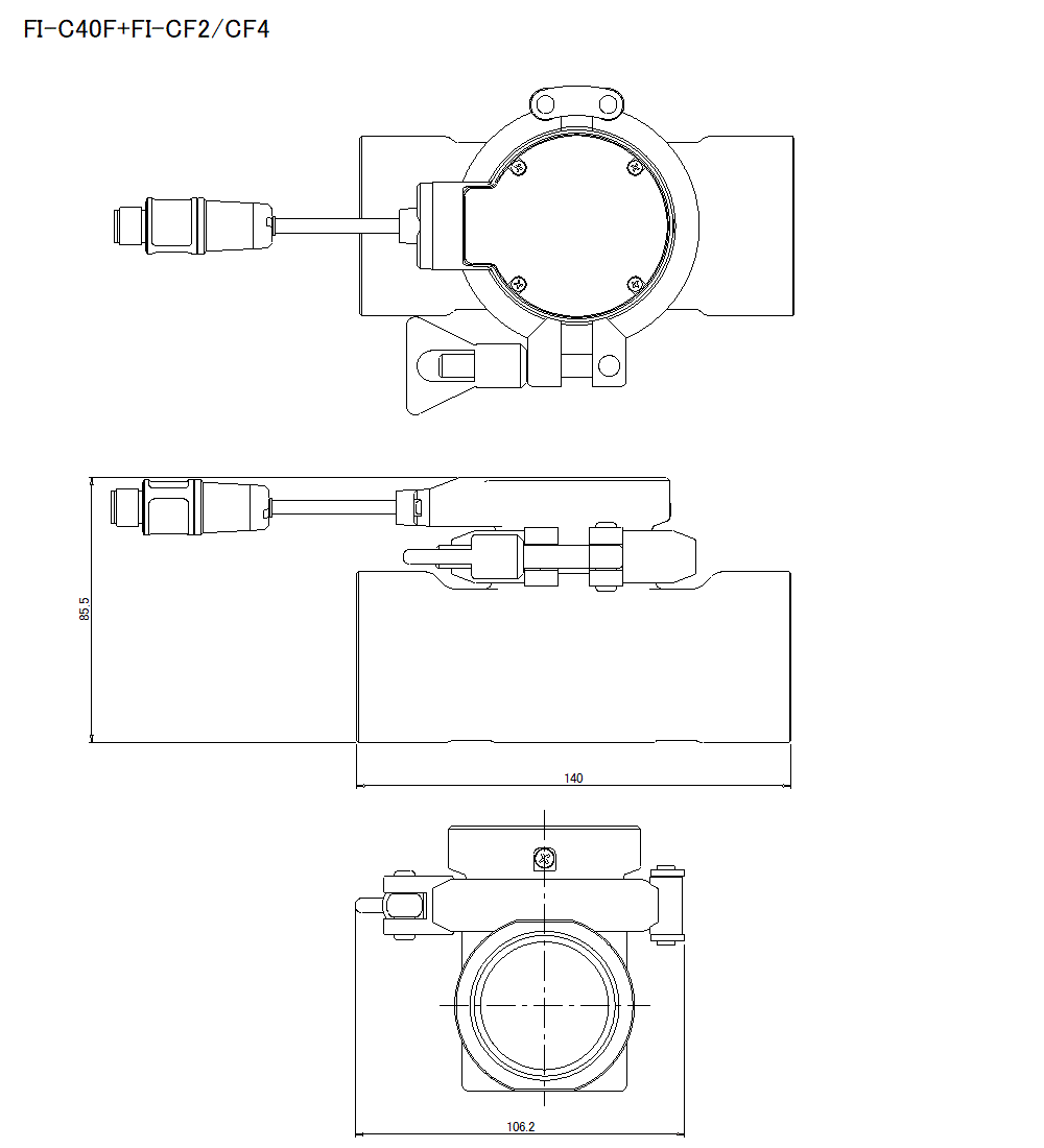 FI-CF2/CF4 Dimension