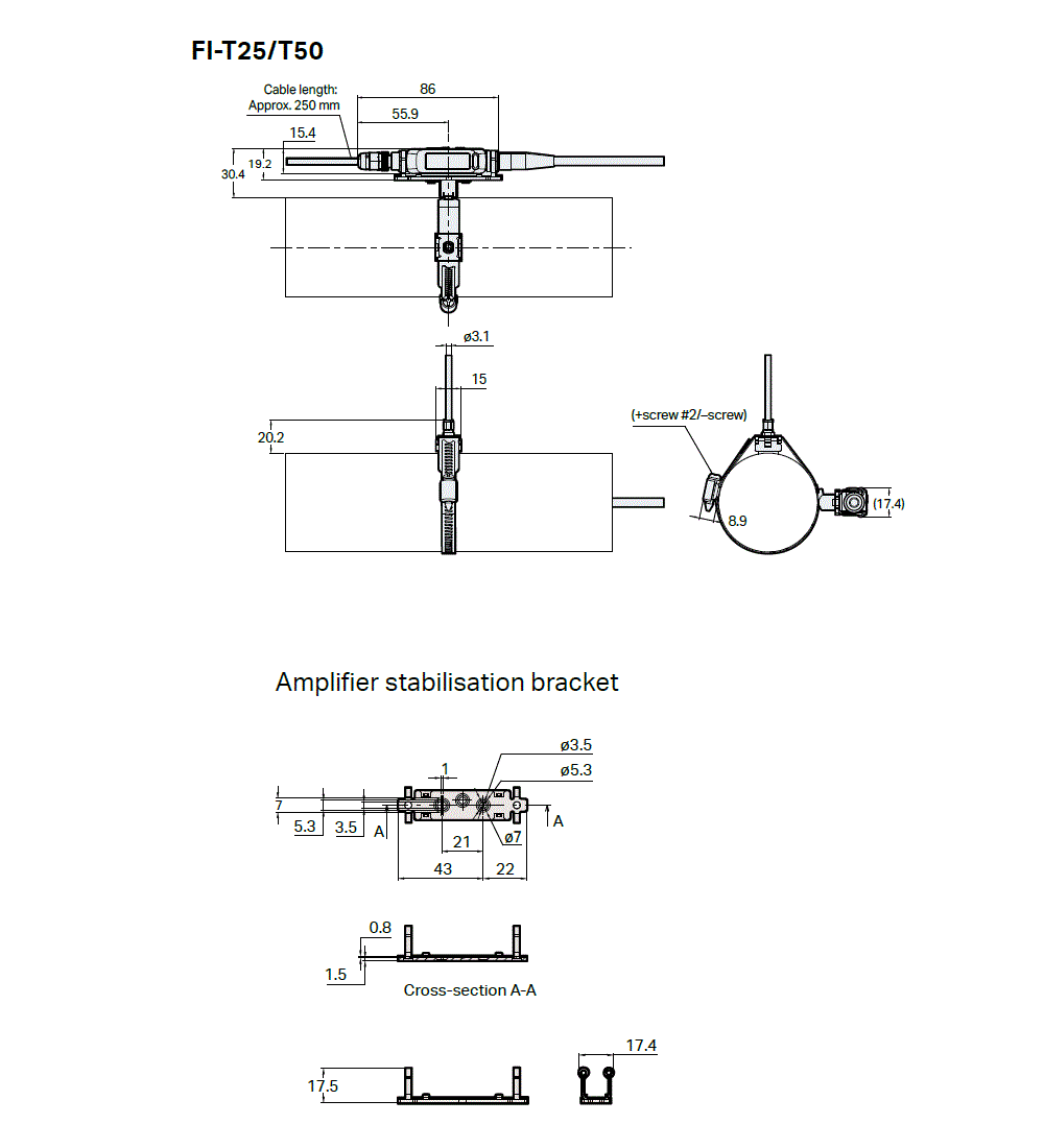 FI-T25/T50 Dimension