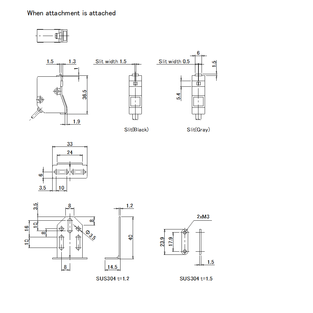 LV-NH47 Dimension