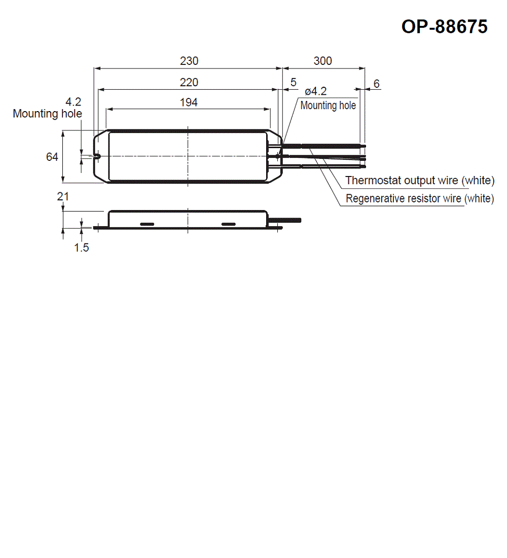 OP-88675 Dimension