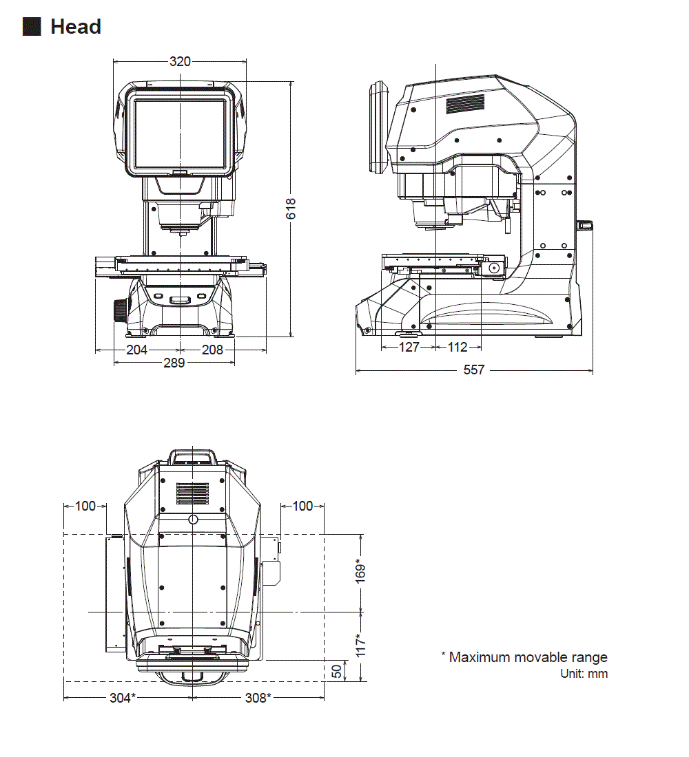 LM-1100 Dimension