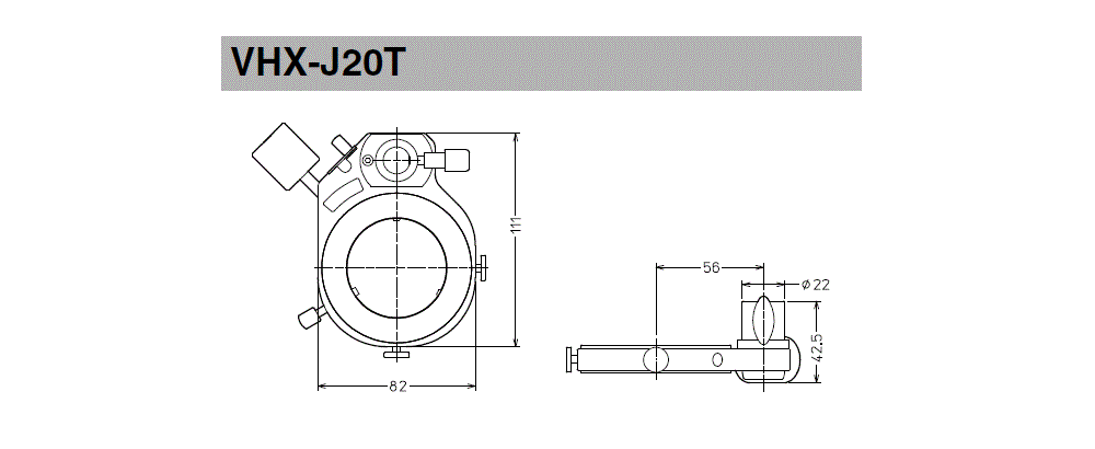 VHX-J20T Dimension