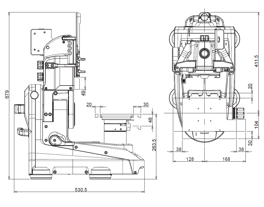 VHX-S700 Dimension02