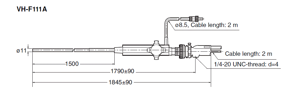 VH-F111A Dimension