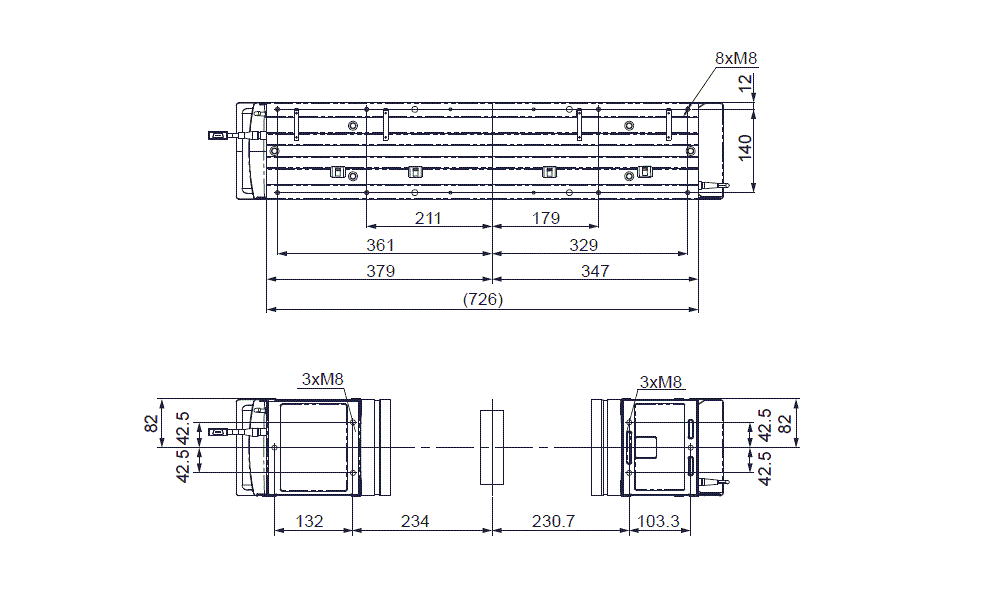 TM-X5120 Dimension