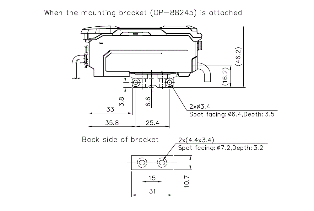 FD-ECA1/EPA1 Dimension