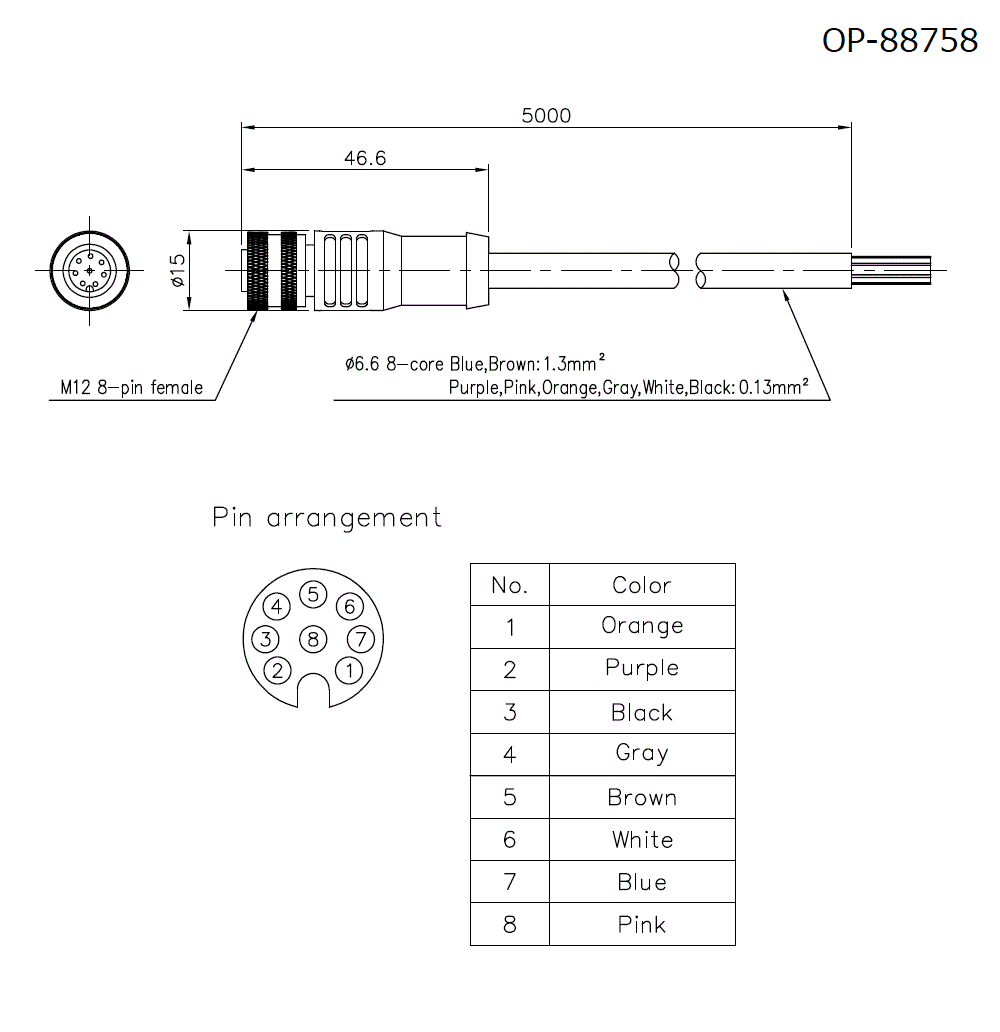 OP-88758 Dimension