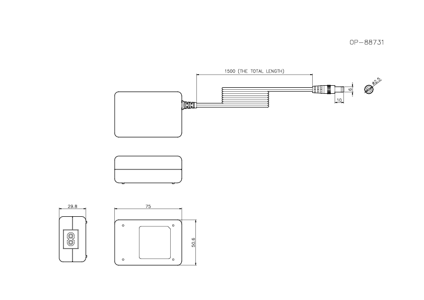 OP-88731 Dimension