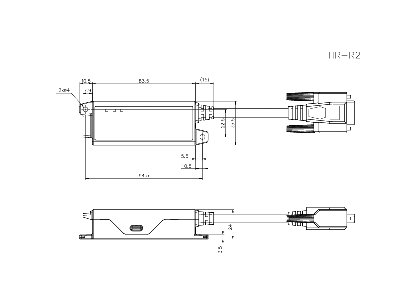 HR-R2 Dimension