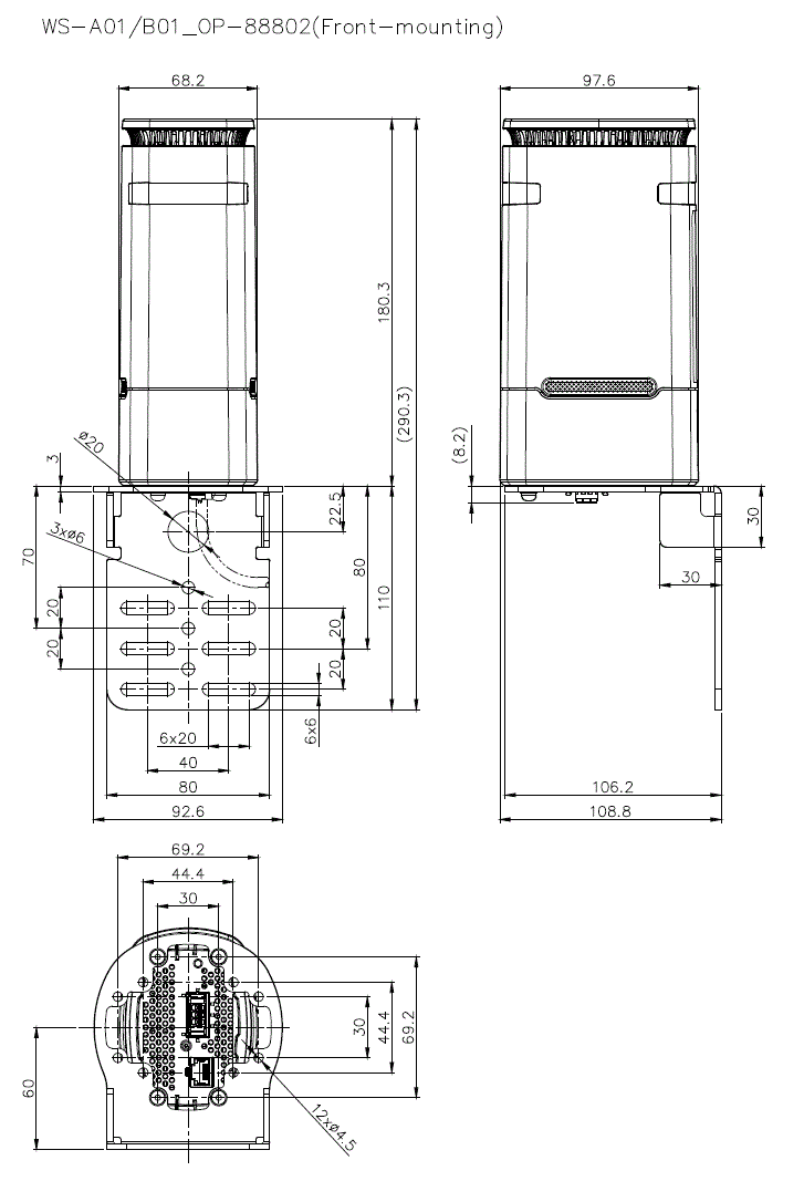 OP-88802 Dimension