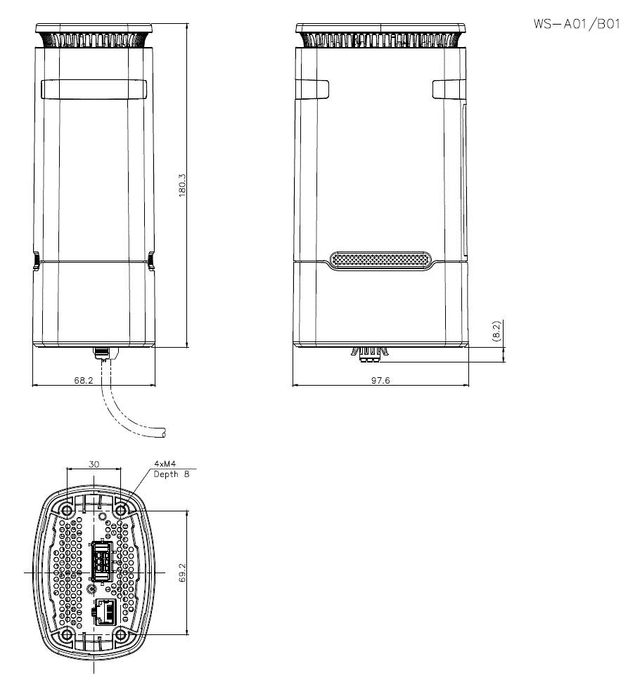 WS-A01/WS-B01 Dimension