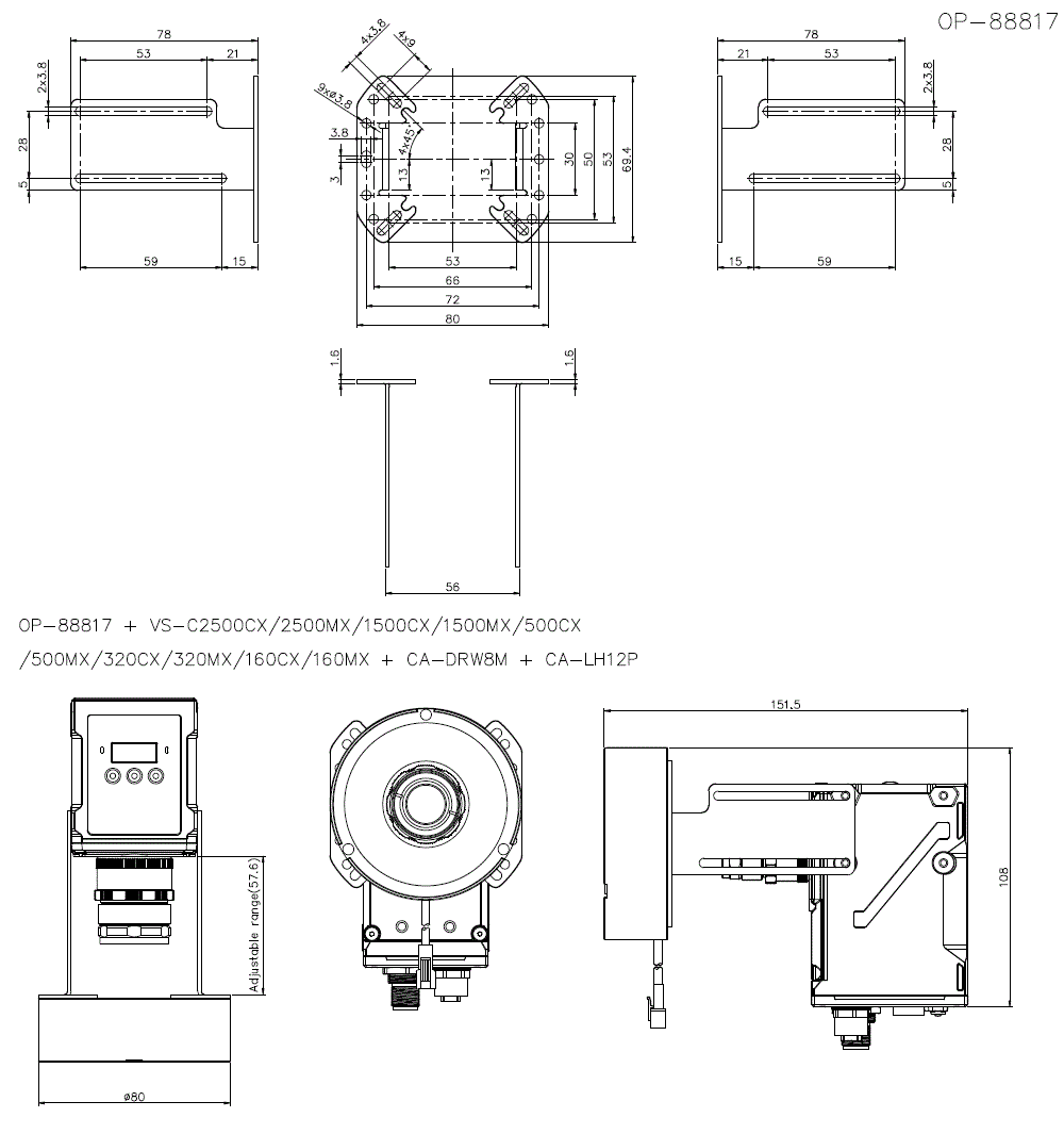 OP-88817 Dimension