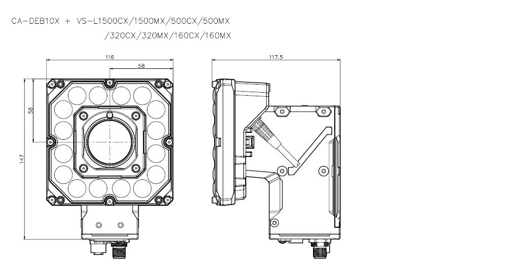 CA-DEB10X Dimension 02