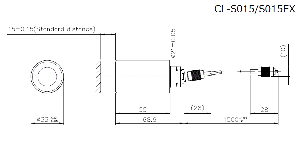 CL-S015/S015EX Dimension