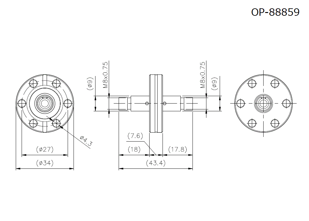 OP-88859 Dimension