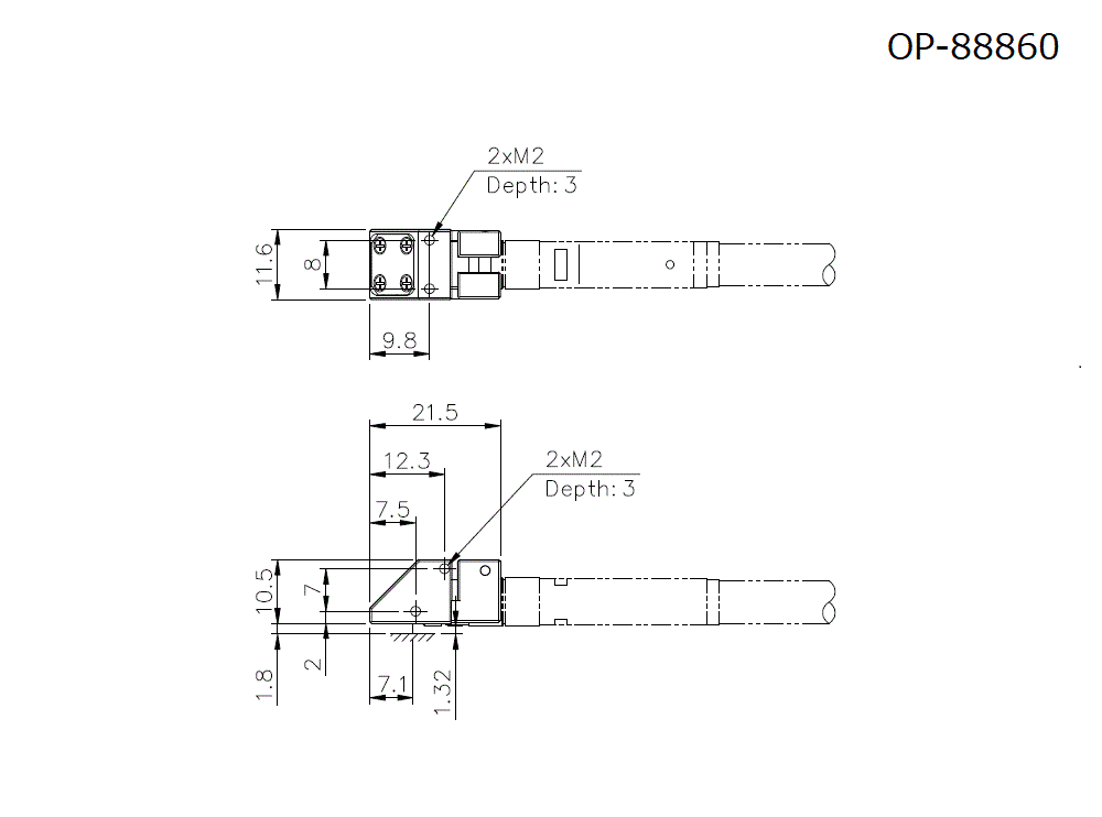 OP-88860 Dimension