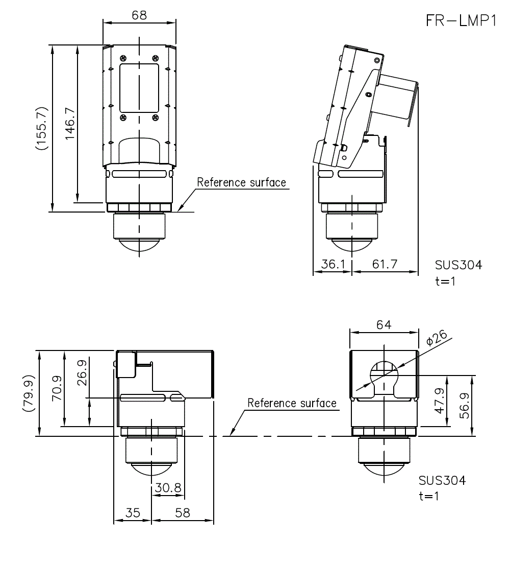 FR-LMP1 Dimension