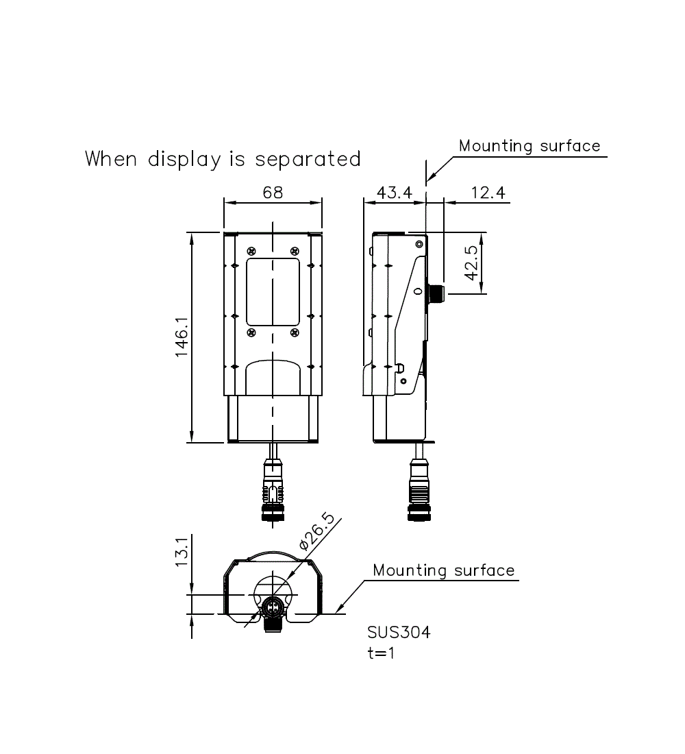 FR-LMP1 Dimension