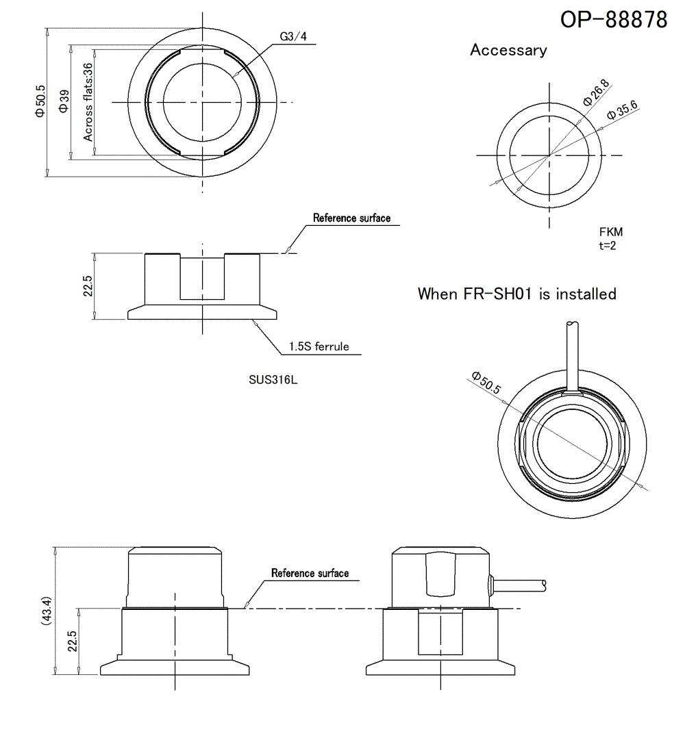 OP-88878 Dimension