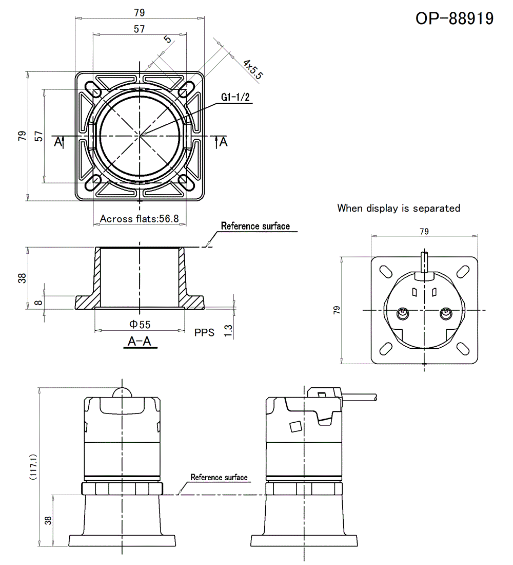 OP-88919 Dimension