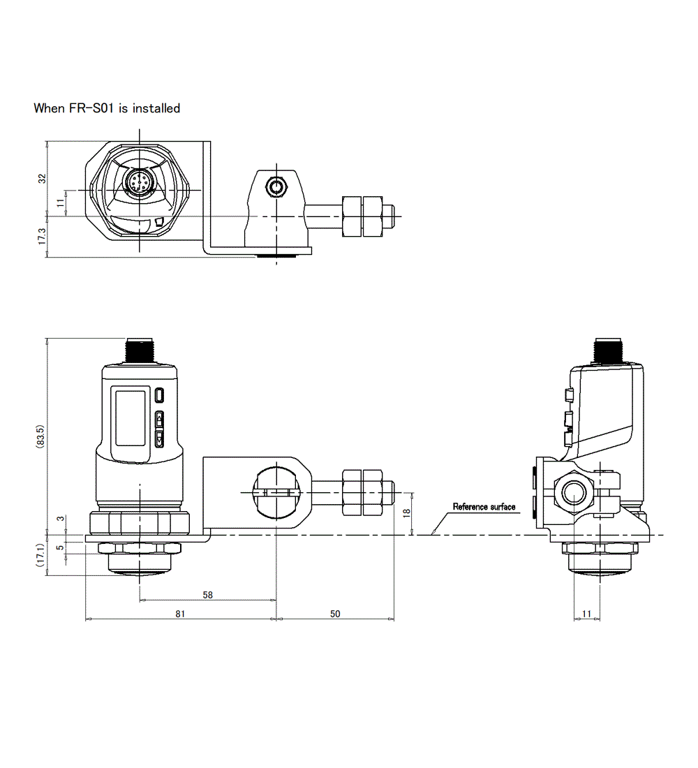 FR-SB33 Dimension