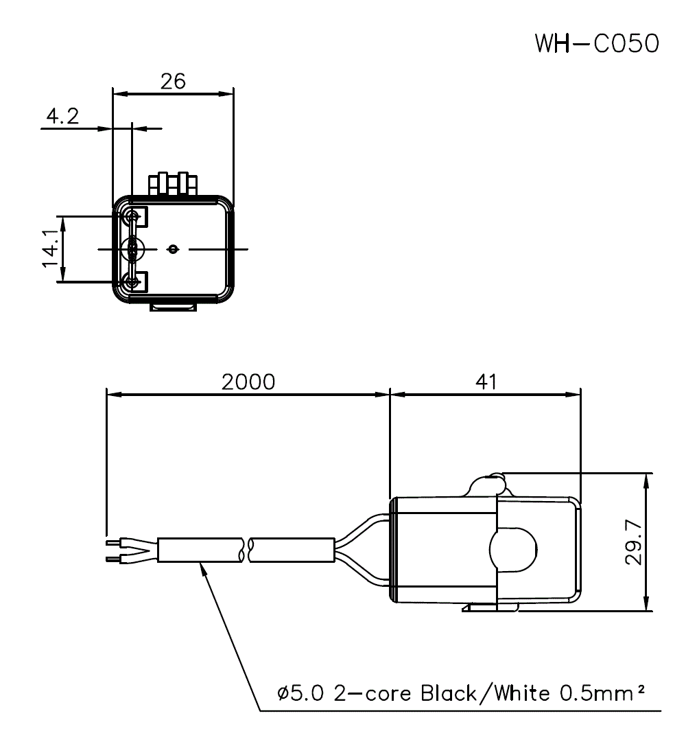 WH-C050 Dimension