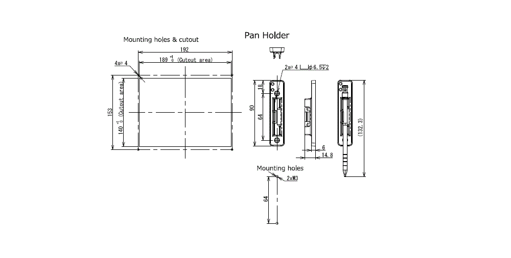 IV4-CP70/OP-88914/88915 Dimension